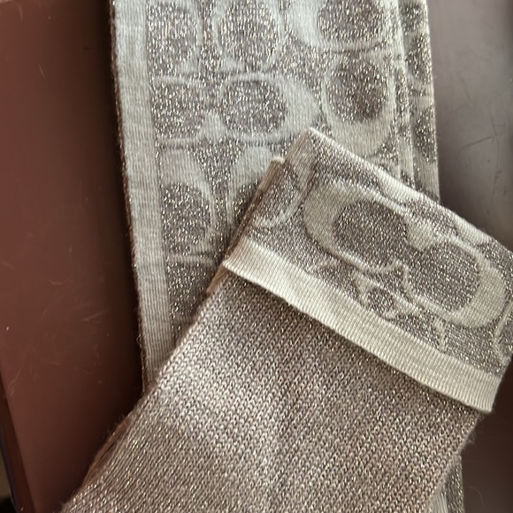 COPY - Authentic NWT Coach Scarf and Glove Set - Picture 4 of 4